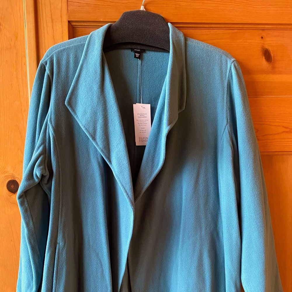 Eileen Fisher wool/cashmere jacket 2X